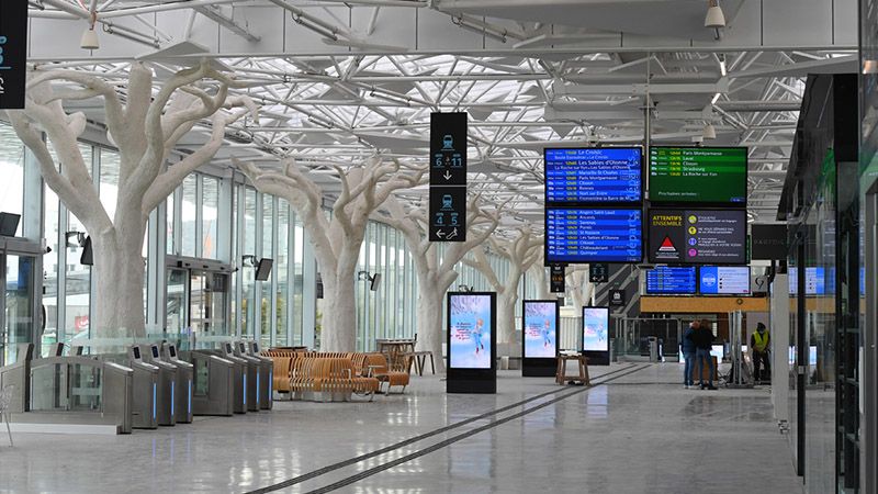 Gare mezzanine